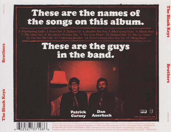 Black Keys - Brothers (2010 CD) NM