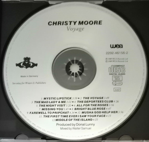 Christy Moore - Ride On / Voyage (German 2 x CD Set) NM