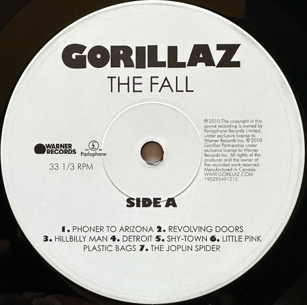 Gorillaz - The Fall (Vinyl LP 2021) Sealed