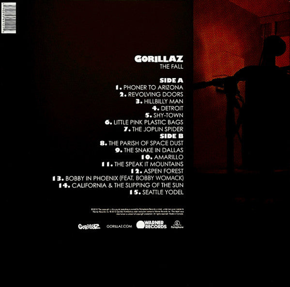 Gorillaz - The Fall (Vinyl LP 2021) Sealed