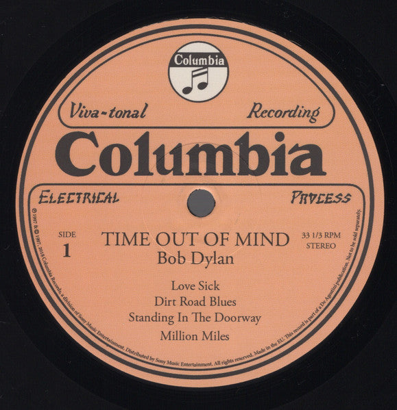 Bob Dylan - Time Out of Mind (180g Double Vinyl LP 2023 De Agostini) Sealed