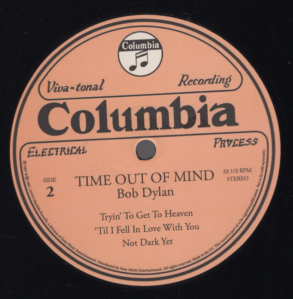 Bob Dylan - Time Out of Mind (180g Double Vinyl LP 2023 De Agostini) Sealed