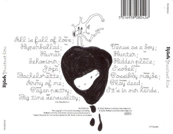 Bjork - Greatest Hits (2020 CD) NM