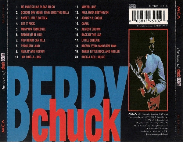 Chuck Berry - The Best of (1994 CD) VG+