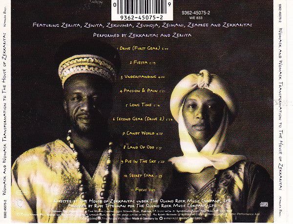 Womack and Womack - Transformation of the.. (1993 CD) VG+