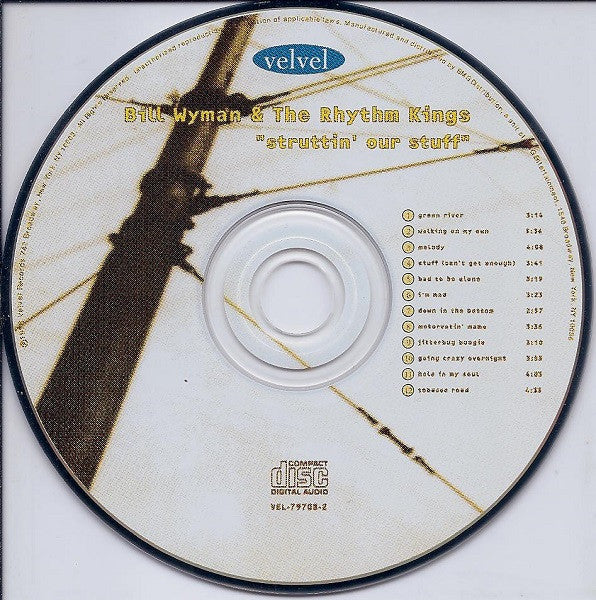 Bill Wyman & the Rhythm Kings - Struttin' Our Stuff (1998 US CD) Mint