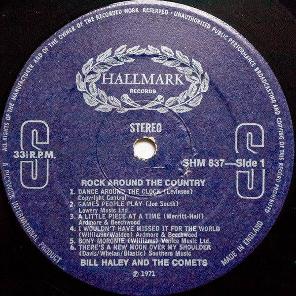 Bill Haley & Comets - Rock Around the Country (Cheap Vinyl LP) VG+/VG+