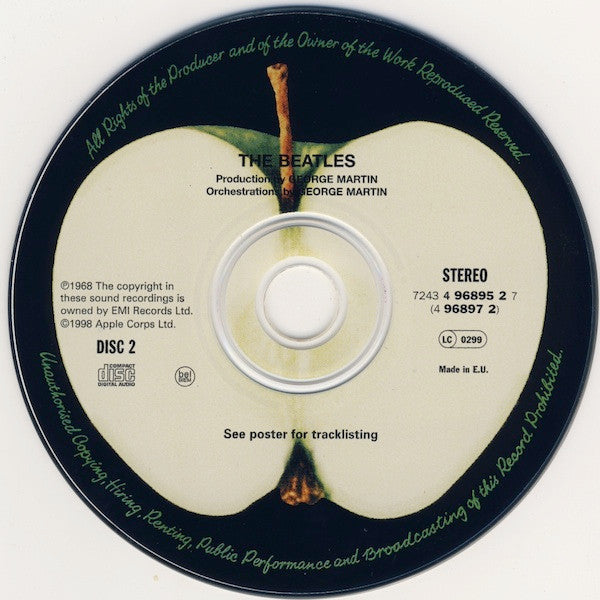 Beatles - 'White Album' (No.d Limited Edition 1998 DCD) Mint