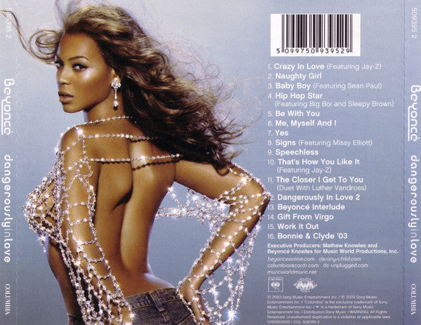 Beyonce - Dangerously in Love (2003 CD) Mint