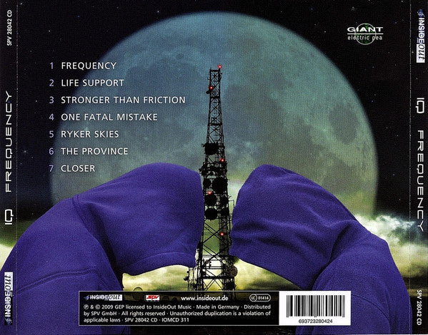 IQ - Frequency (2009 Prog Rock CD) NM