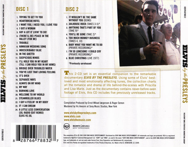 Elvis Presley - Elvis by the Presleys (2005 DCD) VG+