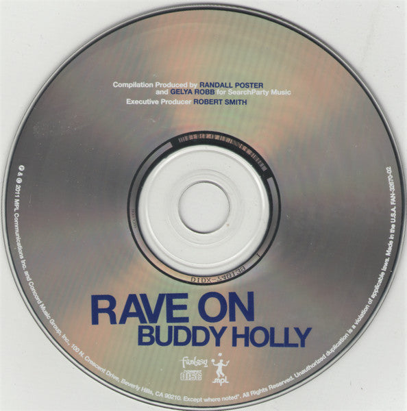 Various - Rave on Buddy Holly (2011 US CD) Sealed