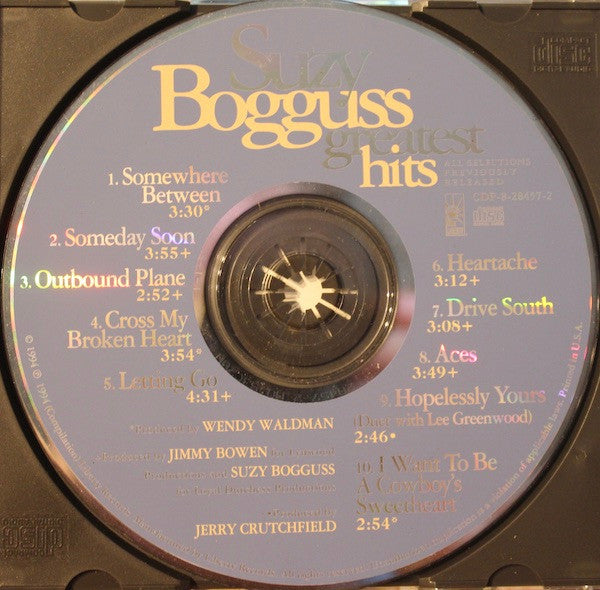 Suzy Bogguss - Greatest Hits (1994 US CD) VG+