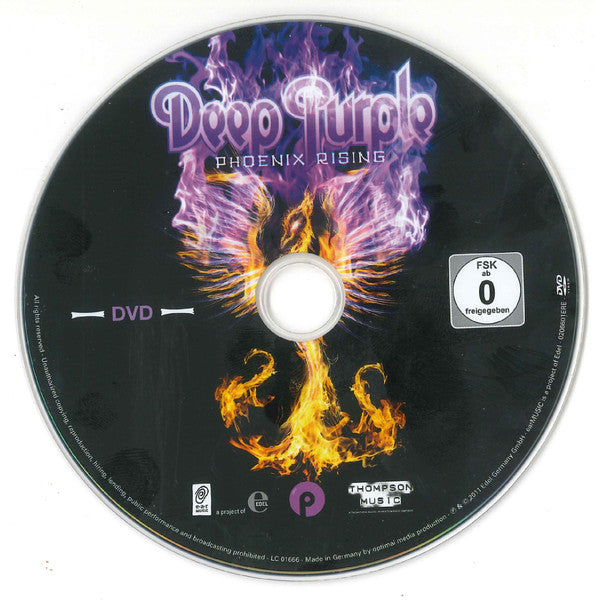 Deep Purple - Phoenix Rising (2011 CD + DVD) VG+