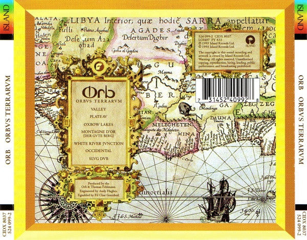 Orb - Orbvs Terrarvm (1995 UK CD) NM