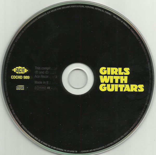 Various - Girls With Guitars (2004 ACE CD) VG+