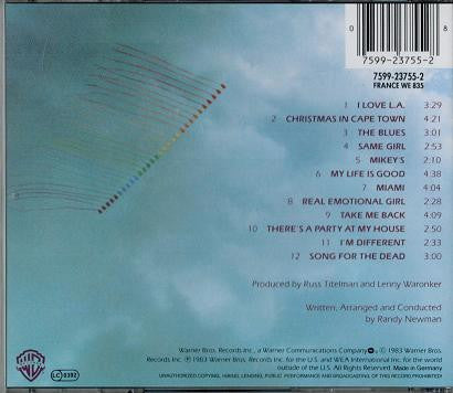 Randy Newman - Trouble in Paradise (1983 CD) Mint