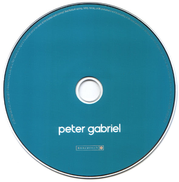 Peter Gabriel - Peter Gabriel (2011 CD) Mint