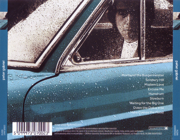 Peter Gabriel - Peter Gabriel (2011 CD) Mint