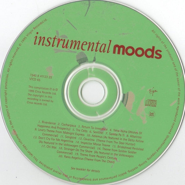 Various - Instrumental Moods (1995 CD) Mint