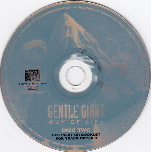 Gentle Giant - Way of Life (2003 DCD) VG+