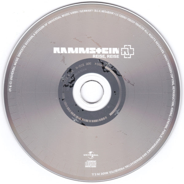 Rammstein - Reise, Reise (2005 CD) NM