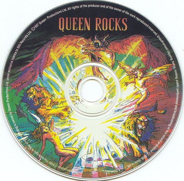 Queen - Queen Rocks (1997 UK Alternate Sleeve CD) NM