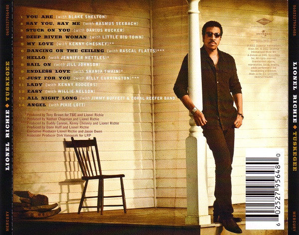 Lionel Richie - Tuskegee (2012 Duets CD Album) Mint