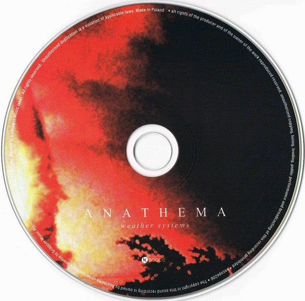 Anathema - Weather System (2012 Ltd Edition CD / 5.1 DVD Book Set) NM