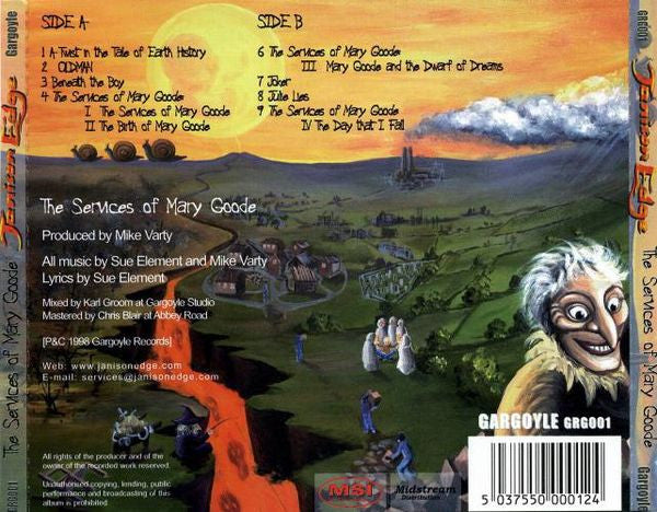 Janison Edge - The Services of Mary Goode (1999 CD) NM