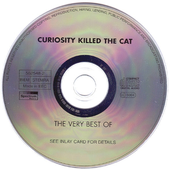 Curiosity Killed the Cat - The Very Best of (1996 CD) VG+