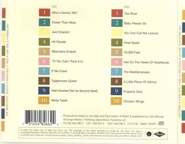 Beautiful South - Painting it Red (Ltd Edition Double CD) VG+