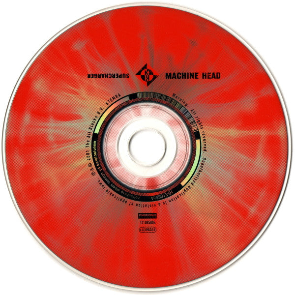 Machine Head - Supercharger (2001 Limited Edition CD) NM