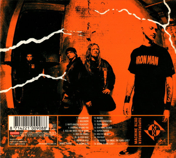 Machine Head - Supercharger (2001 Limited Edition CD) NM