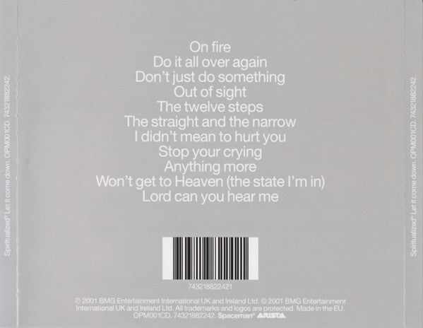 Spirtualized - Let it Come Down (2001 CD) VG+