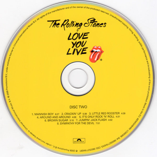 Rolling Stones - Love You Live (2009 DCD) Mint