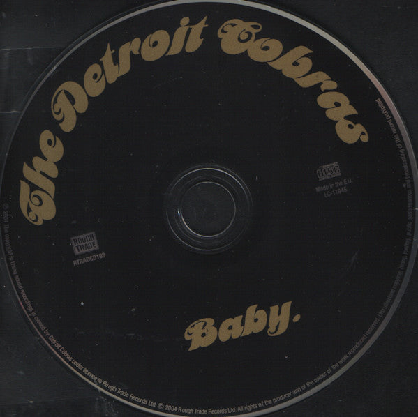 Detroit Cobras - Baby (2004 CD) NM