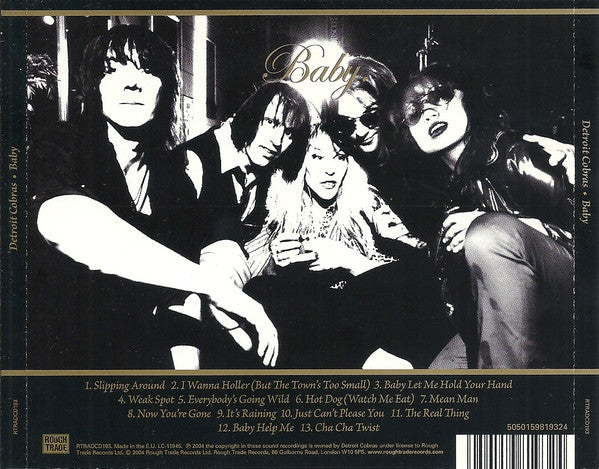 Detroit Cobras - Baby (2004 CD) NM