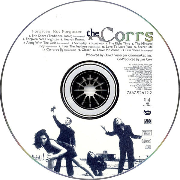 Corrs - Forgiven, Not Forgotten (1995 CD) VG+