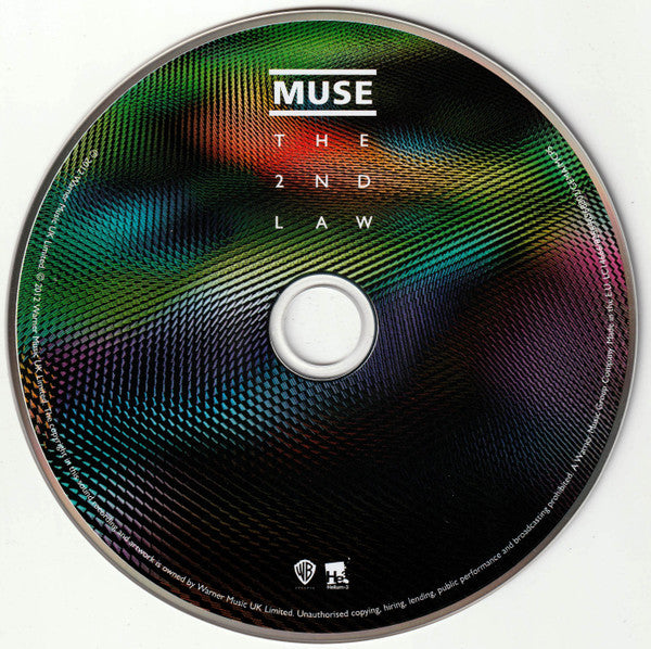 Muse - The 2nd Law (2012 CD) NM
