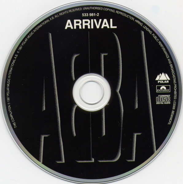 Abba - Arrival (1997 Remasters CD) Mint