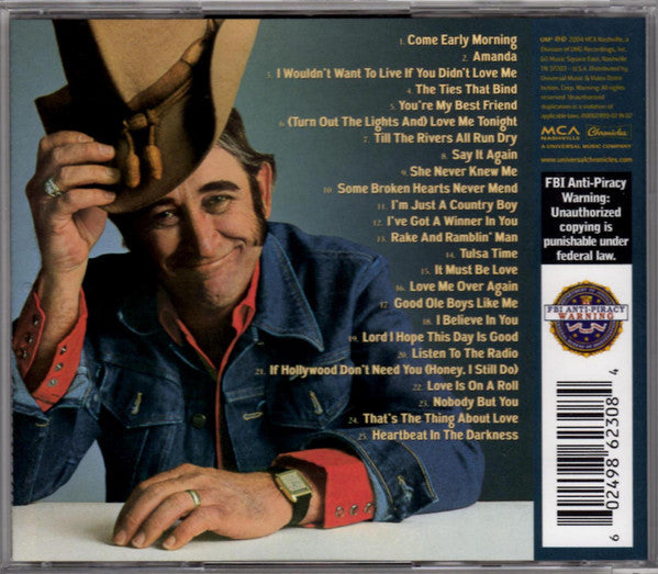Don Williams - The Definitive Collection (2004 US CD) NM