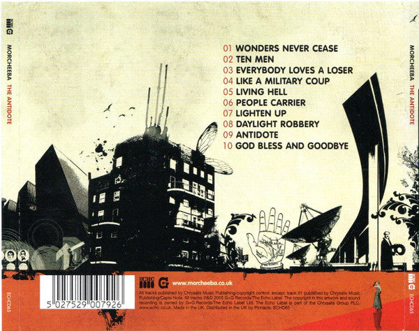 Morcheeba - The Antidote (2005 CD) VG+