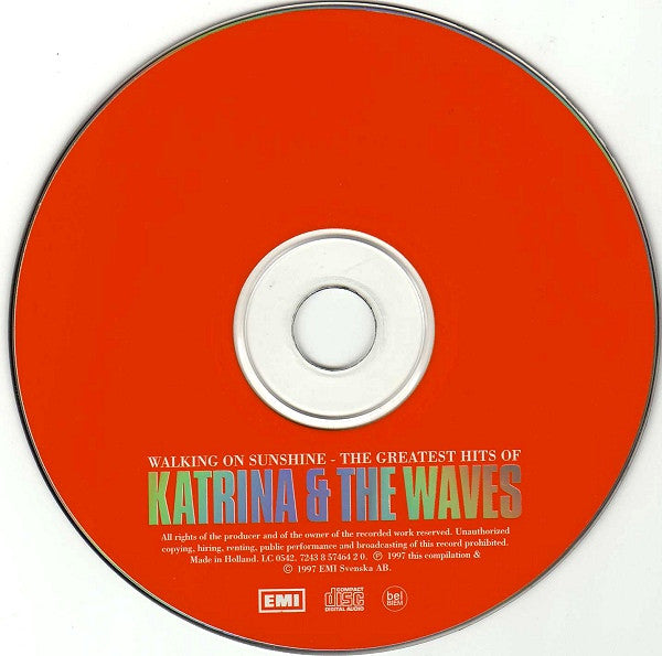 Katrina & the Waves - The Greatest Hits of (1997 CD) NM