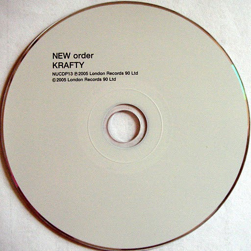 New Order - Krafty (2005 UK CD Single) NM