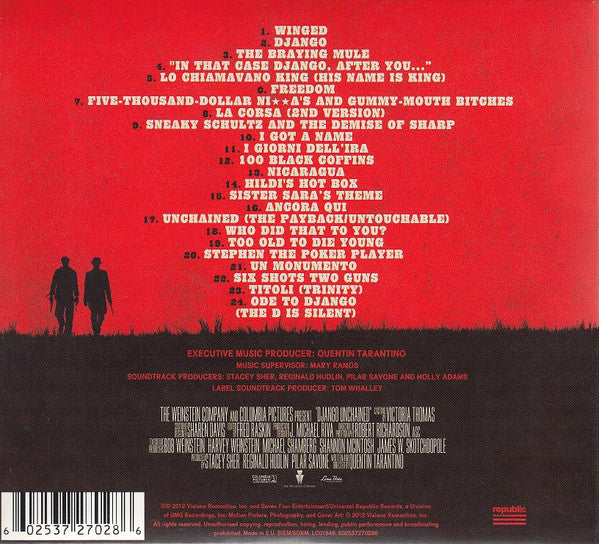 Various - Django Unchained (2013 O.S.T Soundtrack CD) Sealed