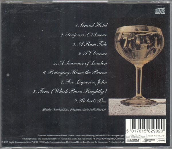 Procol Harum - Grand Hotel (1995 CD) Mint