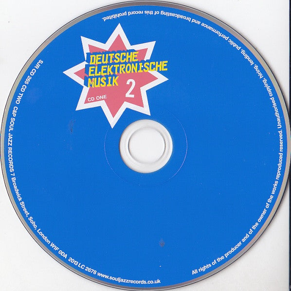 Various -Deutsche Elektronische Musik 2 (2013 DCD Complete) Mint