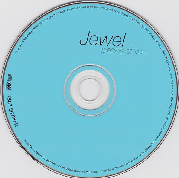 Jewel - Pieces Of You (CD Album) VG+