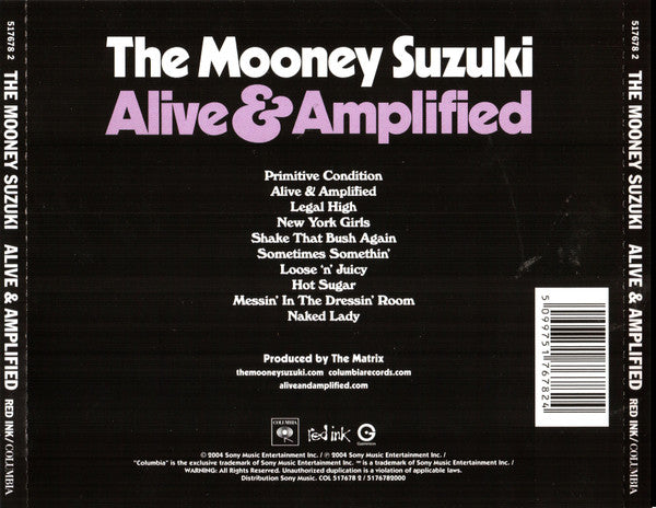 Mooney Suzuki - Alive & Amplified (2004 CD) VG+